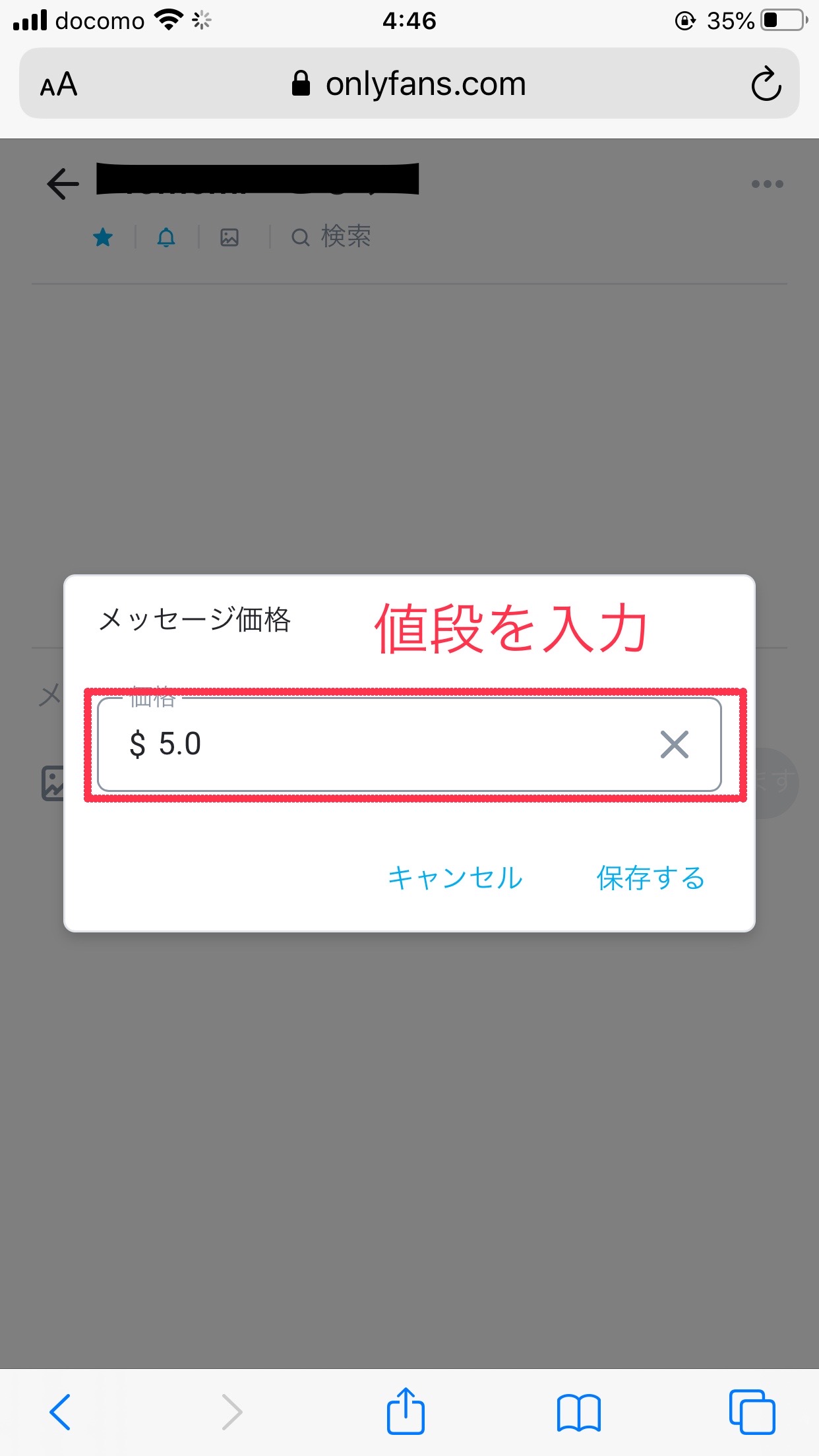 オンリーファンズンPPVメッセージとは